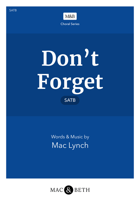 Don't Forget
