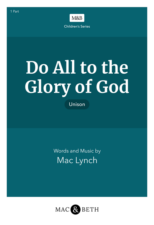 Do All to the Glory of God